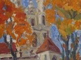 Jeruzales Church in Vilnius. 2018.