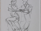 Tango jausmas. Eskizas, judesys-7. 2009.