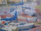 Hot Day in Minge Yacht Club. 2010.