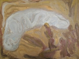Neregys prie tvenkinio. 1991.